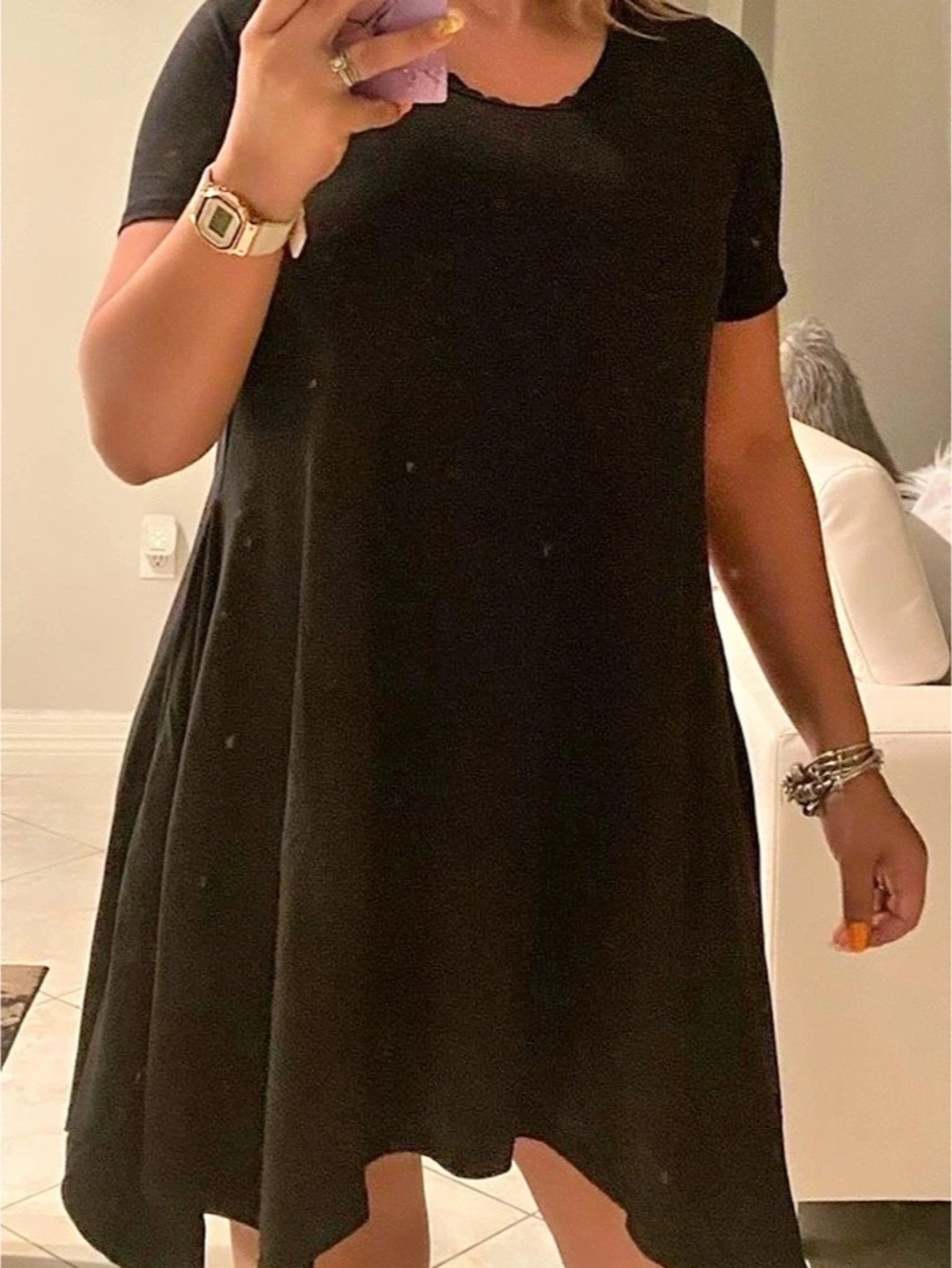 Capella Black High-Low Dress